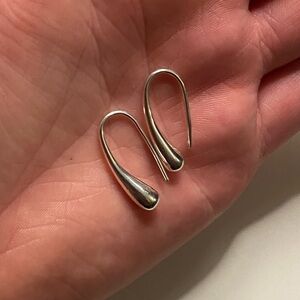 Sterling Silver Teardrop Earrings